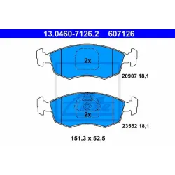 Set Placute Frana, Frana Disc