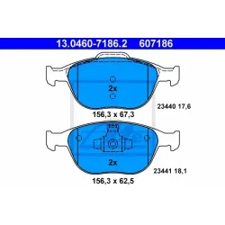 Set Placute Frana, Frana Disc