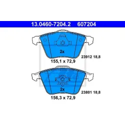 Set Placute Frana, Frana Disc