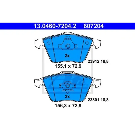 Set Placute Frana, Frana Disc