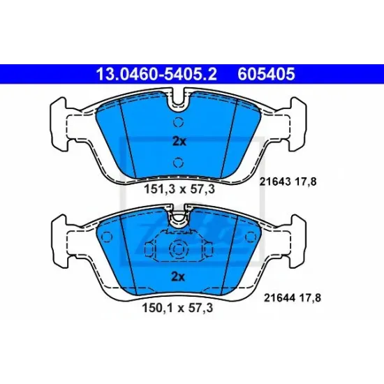 Set Placute Frana, Frana Disc