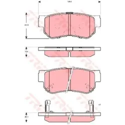 Set Placute Frana, Frana Disc