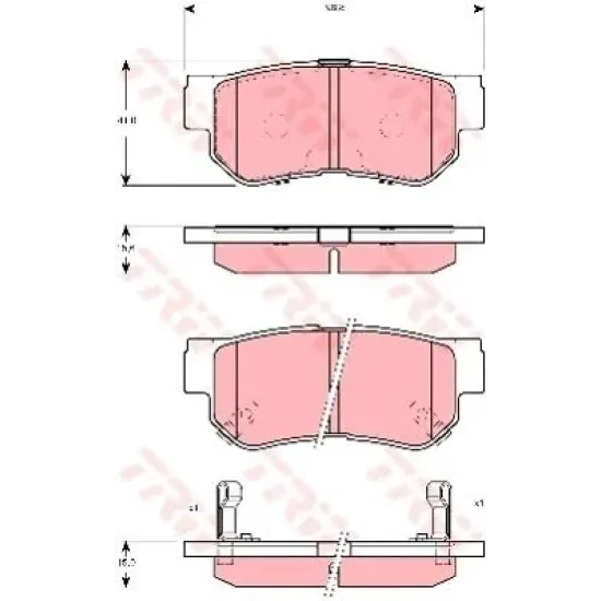 Set Placute Frana, Frana Disc