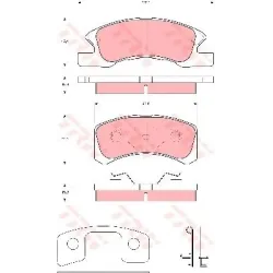 Set Placute Frana, Frana Disc