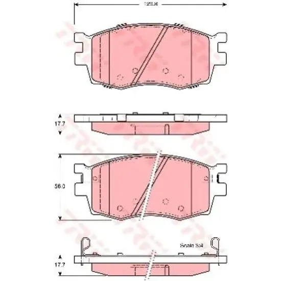 Set Placute Frana, Frana Disc