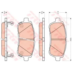 Set Placute Frana, Frana Disc