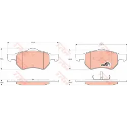 Set Placute Frana, Frana Disc