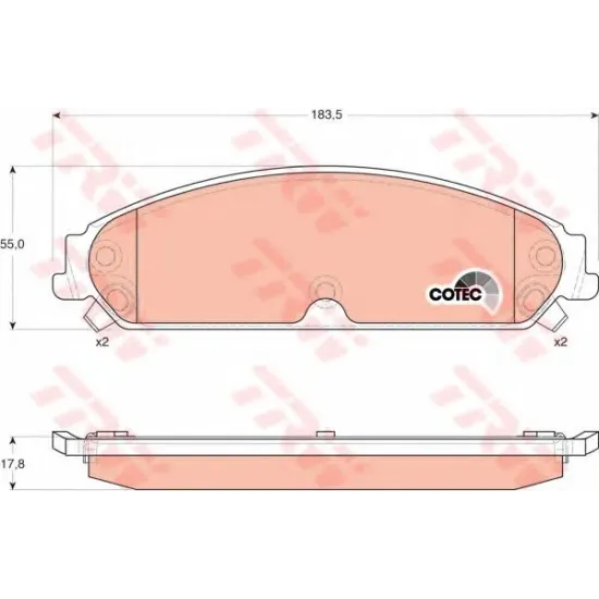 Set Placute Frana, Frana Disc