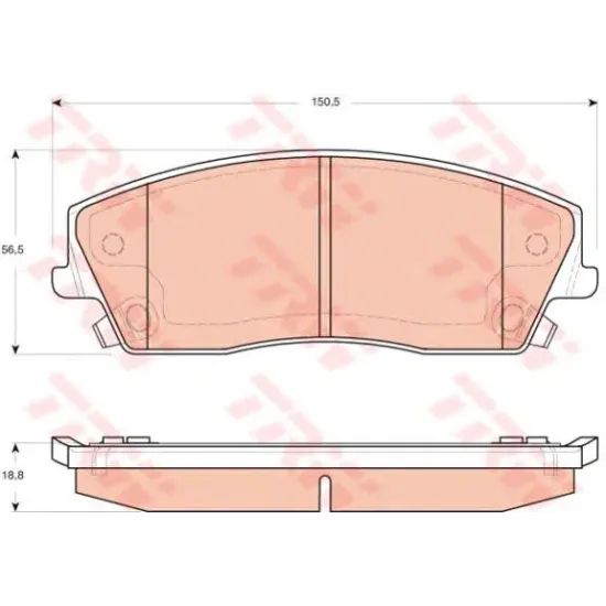 Set Placute Frana, Frana Disc