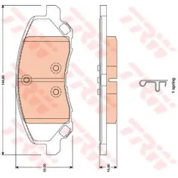 Set Placute Frana, Frana Disc