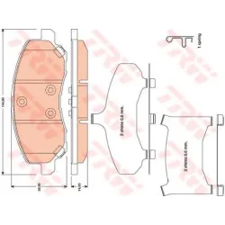 Set Placute Frana, Frana Disc