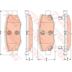 Set Placute Frana, Frana Disc