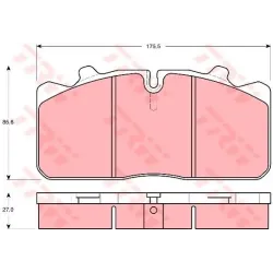 Set Placute Frana, Frana Disc