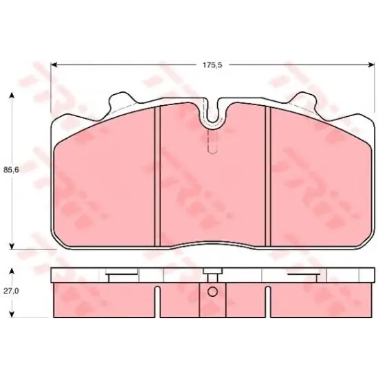 Set Placute Frana, Frana Disc