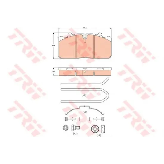 Set Placute Frana, Frana Disc