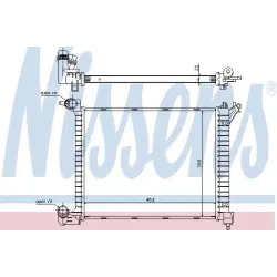 Racire Motor, Radiator