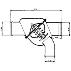 Lichid Racire, Termostat