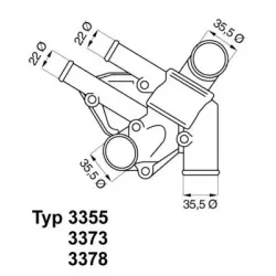 Lichid Racire, Termostat