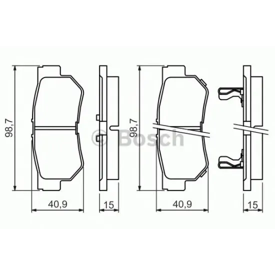 Set Placute Frana, Frana Disc