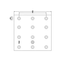 Set Garnituri de Frictiune, Frana Tambur