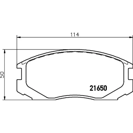 Set Placute Frana, Frana Disc