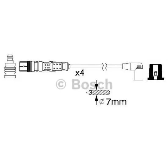 Set Cablaj Aprinder BOSCH 0 986 356 331