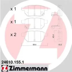 Set Placute Frana, Frana Disc