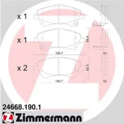 Set Placute Frana, Frana Disc