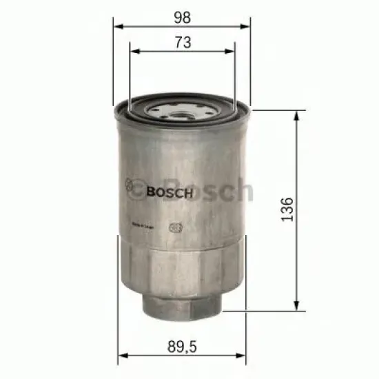 Filtru Combustibil BOSCH 0 986 450 508