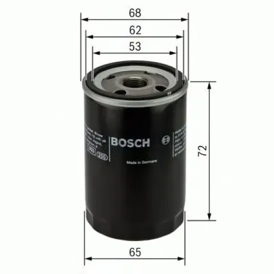 Filtru Ulei BOSCH 0 986 452 028