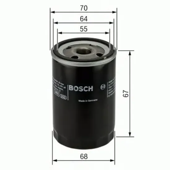 Filtru Ulei BOSCH 0 986 452 058