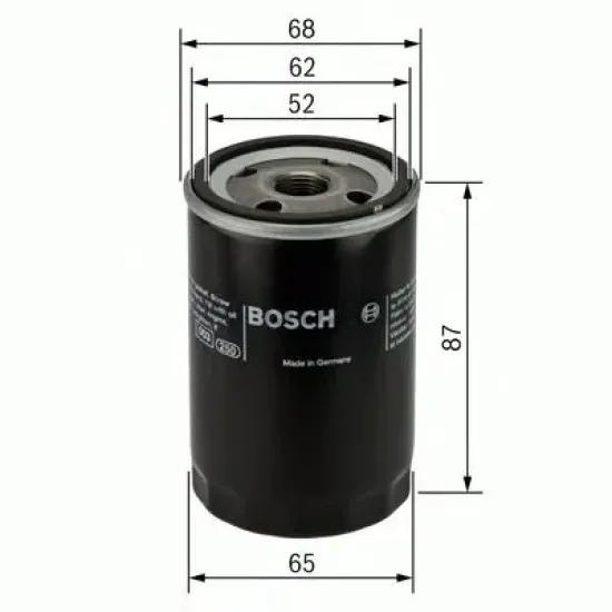 Filtru Ulei BOSCH 0 986 452 060