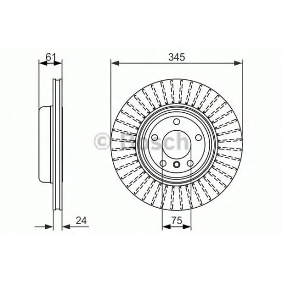 Disc Frana BOSCH 0 986 479 729