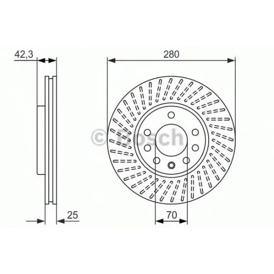 Disc Frana BOSCH 0 986 479 919