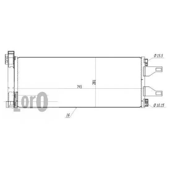 Condensator, Climatizare LORO 009-016-0026