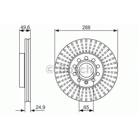 Disc Frana BOSCH 0 986 479 939