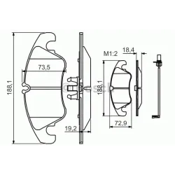 Set Placute Frana, Frana Disc