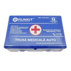 Trusa sanitara auto albastra RUNKIT