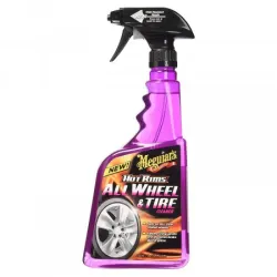 Solutie Curatat Jante Si Anvelope, 710 Ml, Hot Rims All Wheel Cleaner -Eu- Meguiars