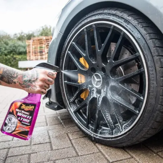 Solutie Curatat Jante Si Anvelope, 710 Ml, Hot Rims All Wheel Cleaner -Eu- Meguiars MEGUIARS G9524EU